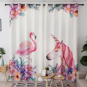 Flamingo P Blackout Curtains