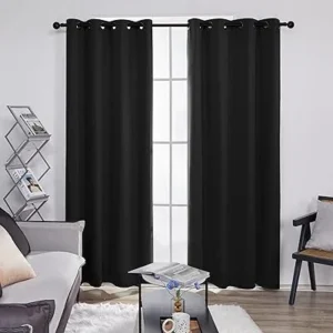 NICETOWN Thermal Insulated Grommet Blackout Curtains